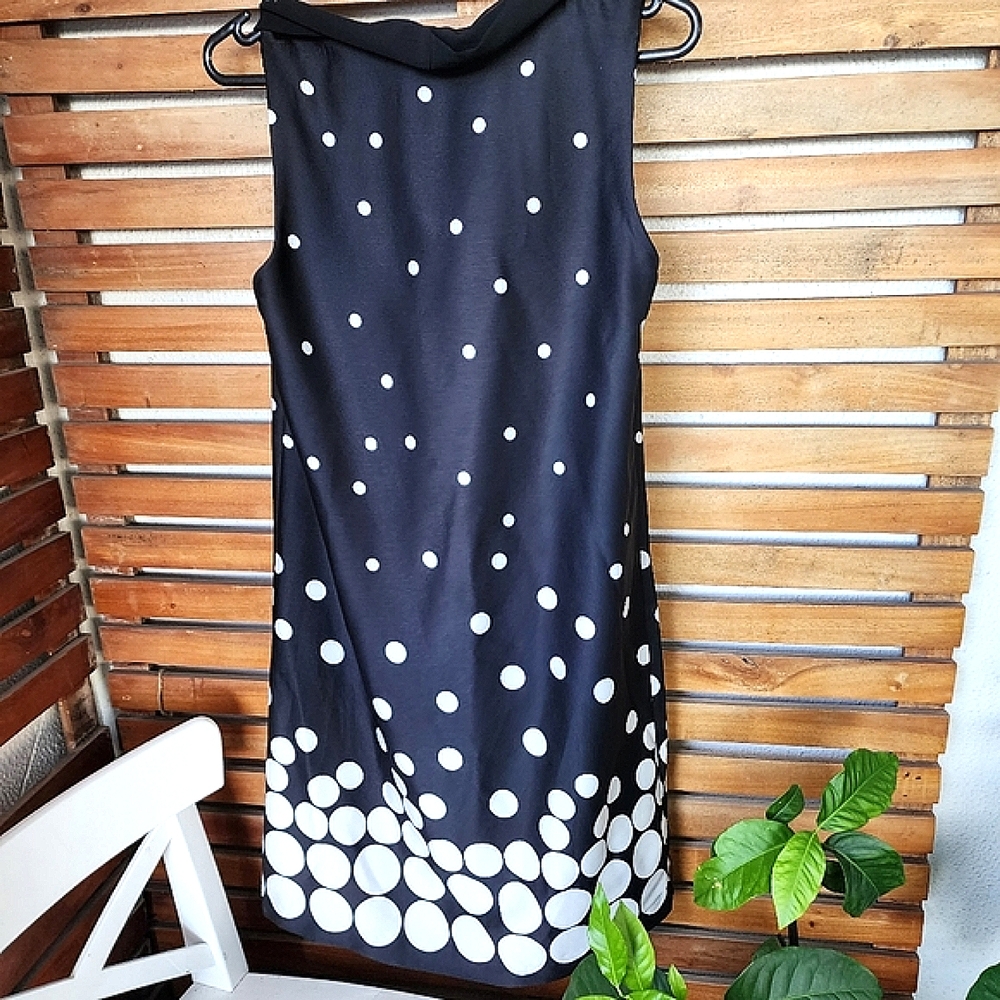 REVIEW midi dress size 8 sleeveless - Picture 3 of 11